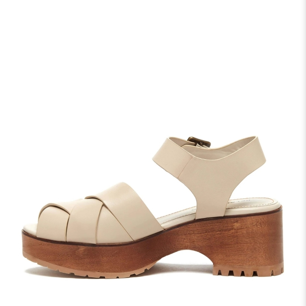 Kelsi Dagger Leather Platform Sandal